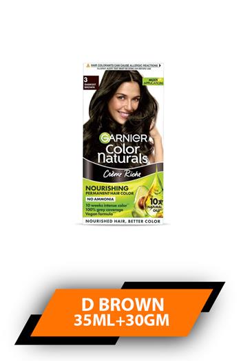 Garnier Color Natural D Brown 3 35ml+30gm